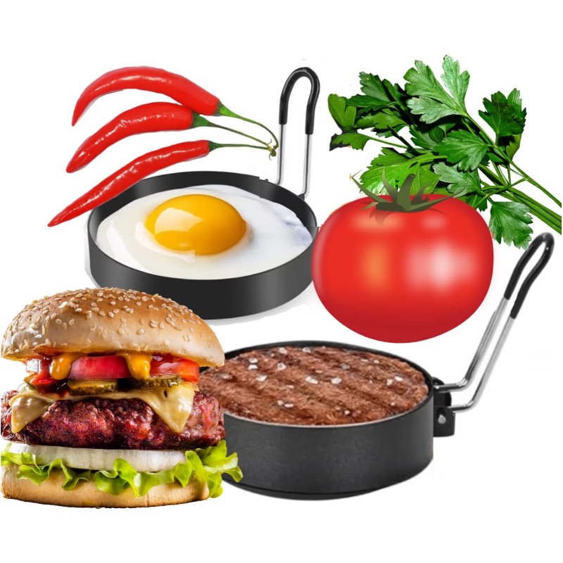 Egg Ring Mold Stainless Steel  - Egg Waffle Pan ulasan dan harga